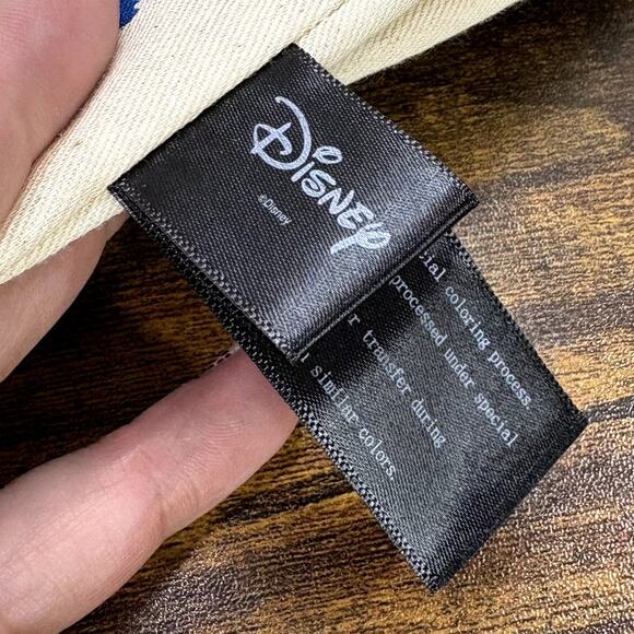 Disney x Loungefly Heart Logo Little Mermaid Ariel Bleached Canvas Denim Tote - Picture 11 of 14